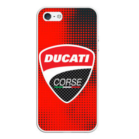 Чехол для iPhone 5/5S матовый с принтом Ducati Corse (Z) в Новосибирске, Силикон | Область печати: задняя сторона чехла, без боковых панелей | Тематика изображения на принте: audi | audi ag | corse | ducati | ducati corse | ducati motor holding | hypermotard | multistrada | panigale | scrambler | streetfighter | supersport | дукати | массимо борди | мото | фабио тальони