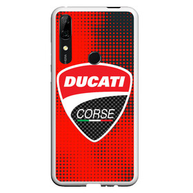 Чехол для Honor P Smart Z с принтом Ducati Corse | Дукати (Z) в Новосибирске, Силикон | Область печати: задняя сторона чехла, без боковых панелей | audi | audi ag | corse | ducati | ducati corse | ducati motor holding | hypermotard | multistrada | panigale | scrambler | streetfighter | supersport | дукати | массимо борди | мото | фабио тальони