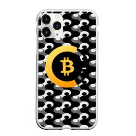 Чехол для iPhone 11 Pro матовый с принтом BTC БИТКОИН (S) в Новосибирске, Силикон |  | bitcoin | btc | биткоин | валюта | деньги | криптовалюта