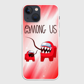 Чехол для iPhone 13 mini с принтом AMONG US   Impostor + Mini в Новосибирске,  |  | among | among us | amongus | crewmate | game | games | imposter | impostor | logo | monster | sabotage | shhh | амонг | амонг ас | амонгас | игра | игры | импостер | космос | крюмейт | лого | логотип | логотипы | монстр | саботаж | символ | сим