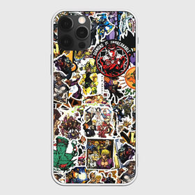 Чехол для iPhone 12 Pro Max с принтом JoJo’s Sticker Bombing в Новосибирске, Силикон |  | anime | jojo’s bizarre adventure | sticker bombing | аниме | джо джо | жо жо | манга | мультфильм | невероятные приключения джоджо | персонаж | стикер бомбинг