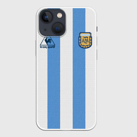 Чехол для iPhone 13 mini с принтом Джерси Марадоны с автографом в Новосибирске,  |  | jersey | maradona | signed | автограф | аргентина | барселона | джерси | диего | марадон | марадона | марадонна | футболист