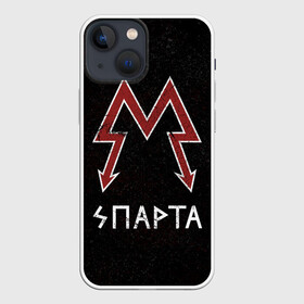 Чехол для iPhone 13 mini с принтом Спарта в Новосибирске,  |  | metro 2033 | логотип | спарта | фракция