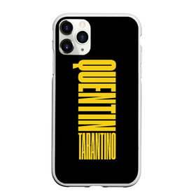 Чехол для iPhone 11 Pro матовый с принтом Quentin Tarantino в Новосибирске, Силикон |  | quentin tarantino | tarantino | голливуд | квентин тарантино | криминально чтиво | однажды в голливуде | омерзительная восьмёрка | режиссёры | тарантино | типография