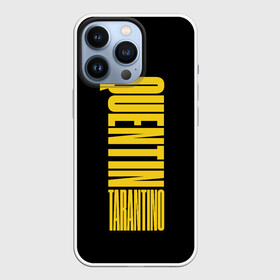 Чехол для iPhone 13 Pro с принтом Quentin Tarantino в Новосибирске,  |  | Тематика изображения на принте: quentin tarantino | tarantino | голливуд | квентин тарантино | криминально чтиво | однажды в голливуде | омерзительная восьмёрка | режиссёры | тарантино | типография