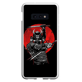 Чехол для Samsung S10E с принтом Samurai в Новосибирске, Силикон | Область печати: задняя сторона чехла, без боковых панелей | 2077 | art | blood | cyber | cyberpunk | dead | death | demon | japan | mask | ninja | oni | samurai | shadow | shogun | tokyo | warior | арт | воин | война | демон | катана | кибер | киберпанк | кровь | маска | мертвый | ниндзя | путь | самурай