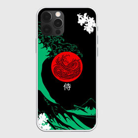 Чехол для iPhone 12 Pro Max с принтом Japanese style в Новосибирске, Силикон |  | ninja | samurai | больгая волна | дракон | иероглиф | ниндзя | природа | самурай | япония | японское искусство