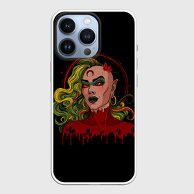Чехол для iPhone 13 Pro с принтом Ведьма в Новосибирске,  |  | 666 | blood | dracula | girl | girls | horror | inside | scream | vampire | witch | вампир | ведьма | внутри | дракула | древний | крик | кровь | ужасы | хоррор