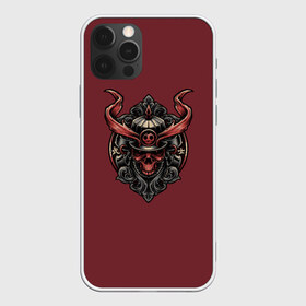 Чехол для iPhone 12 Pro Max с принтом Red Samurai в Новосибирске, Силикон |  | cyberpank | ninja | oni | samurai | shadow | демон | киберпанк | маска самурая | нет рая для самурая | ниндзя | путь война | самурай | сёгун | тень | харакири | японский самурай