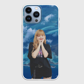 Чехол для iPhone 13 Pro Max с принтом LISA BLACKPINK в Новосибирске,  |  | blackpink  bts | bp | how you like that | jennie | jisoo | kill this love | lalisa | lalisa monoban | lisa | rose | yg | блекпинк | блэкпинк | голубая | дженни | джису | закат | лалиса | лалиса монобан | лиса | небо | облака | пак розэ | роза | 