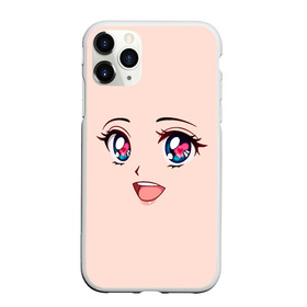 Чехол для iPhone 11 Pro Max матовый с принтом Happy anime face в Новосибирске, Силикон |  | angry | anime | art | big | eyes | face | girl | kawaii | manga | style | аниме | арт | глаза | девушка | кавай | лицо | манга