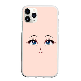 Чехол для iPhone 11 Pro Max матовый с принтом Happy anime face в Новосибирске, Силикон |  | angry | anime | art | big | eyes | face | girl | kawaii | manga | style | аниме | арт | глаза | девушка | кавай | лицо | манга