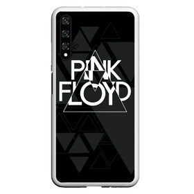 Чехол для Honor 20 с принтом Pink Floyd в Новосибирске, Силикон | Область печати: задняя сторона чехла, без боковых панелей | Тематика изображения на принте: dark side of the moon | floyd | music | pink | pink floid | pink floyd | rock | rocker | rocknroll | the wall | музыка | пинк | пинк флоид | пинк флойд | рок | рок н ролл | рокер | флойд