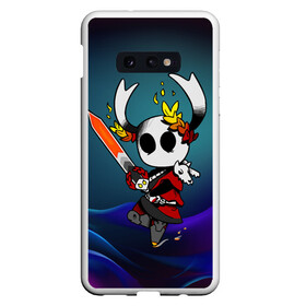 Чехол для Samsung S10E с принтом Hollow Knight x Hades в Новосибирске, Силикон | Область печати: задняя сторона чехла, без боковых панелей | game | games | hades | hollow knight | knight | арт | рыцарь | хадес | хадэс | холлоу найт