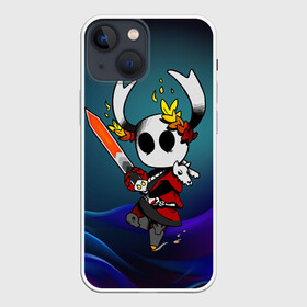 Чехол для iPhone 13 mini с принтом Hollow Knight x Hades в Новосибирске,  |  | game | games | hades | hollow knight | knight | арт | рыцарь | хадес | хадэс | холлоу найт