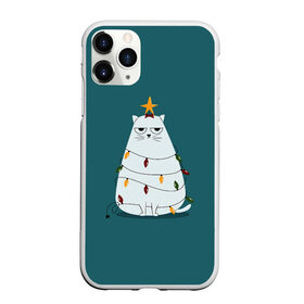 Чехол для iPhone 11 Pro Max матовый с принтом Кото-ёлка в Новосибирске, Силикон |  | claus | happy new year | merry christmas | santa | snowman | дед мороз | елка | клаус | новый год | рождество | с новым годом | санта | снеговик