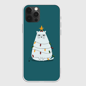 Чехол для iPhone 12 Pro Max с принтом Кото-ёлка в Новосибирске, Силикон |  | claus | happy new year | merry christmas | santa | snowman | дед мороз | елка | клаус | новый год | рождество | с новым годом | санта | снеговик