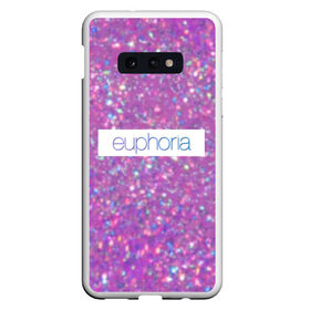 Чехол для Samsung S10E с принтом сериал Euphoria в Новосибирске, Силикон | Область печати: задняя сторона чехла, без боковых панелей | Тематика изображения на принте: zendaya | зендея | ру беннетт | сериал euphoria | эйфория