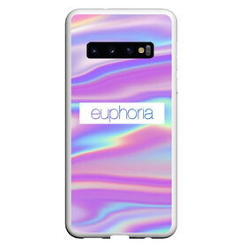 Чехол для Samsung Galaxy S10 с принтом сериал Euphoria в Новосибирске, Силикон | Область печати: задняя сторона чехла, без боковых панелей | Тематика изображения на принте: zendaya | зендея | ру беннетт | сериал euphoria | эйфория