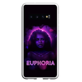 Чехол для Samsung Galaxy S10 с принтом сериал Euphoria в Новосибирске, Силикон | Область печати: задняя сторона чехла, без боковых панелей | Тематика изображения на принте: zendaya | зендея | ру беннетт | сериал euphoria | эйфория