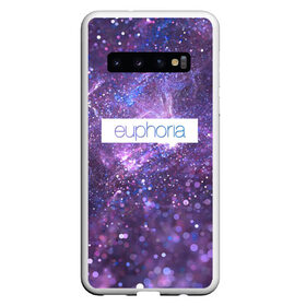 Чехол для Samsung Galaxy S10 с принтом сериал Euphoria в Новосибирске, Силикон | Область печати: задняя сторона чехла, без боковых панелей | Тематика изображения на принте: zendaya | зендея | ру беннетт | сериал euphoria | эйфория