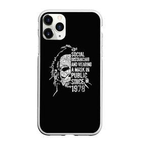 Чехол для iPhone 11 Pro матовый с принтом Michael Myers в Новосибирске, Силикон |  | 666 | alien | astral | demon | ghost | halloween | hellraiser | horror | michael | monster | myers | астрал | восставший из ада | демон | майерс | майкл | монстр | призрак | ужасы | хоррор