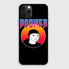 Чехол для iPhone 12 Pro Max с принтом Doomer в Новосибирске, Силикон |  | boomer | boy | chad | doomer | frecso | girl | i know | irony | jacques | post | stonks | thundercock | yes | zoomer | бумер | да | девушка | думер | жак | зумер | ирония | мем | мемы | парень | пост | постирония | стонкс | тандеркок | ф