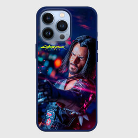 Чехол для iPhone 13 Pro с принтом Cyberpunk 2077 в Новосибирске,  |  | Тематика изображения на принте: 2077 | cyberpunk | cyberpunk 2077 | game | игры | киану ривз | киберпанк | самурай