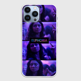 Чехол для iPhone 13 Pro Max с принтом сериал Euphoria в Новосибирске,  |  | Тематика изображения на принте: zendaya | зендея | ру беннетт | сериал euphoria | эйфория