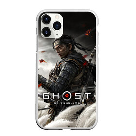 Чехол для iPhone 11 Pro Max матовый с принтом Ghost of Tsushima в Новосибирске, Силикон |  | ghost of tsushima | samurai | игры | призрак цусимы | самурай | япония