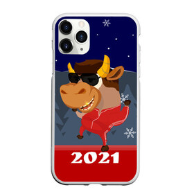 Чехол для iPhone 11 Pro Max матовый с принтом Бычара 2021 в Новосибирске, Силикон |  | 2021 | 7 января | bull | newyear | santa | бык | быки | бычок | год быка | дед мороз | корова | новогодние каникулы | новогодние праздники | новый 2021 | новый год | новый год 2021 | рождество | сани | санта | санта клаус