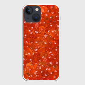 Чехол для iPhone 13 mini с принтом Красная икра в Новосибирске,  |  | black | butter | camouflage | caviar | fish | fisherman | food | luxury | new year | red | riches | белуга | богатство | бутерброд | еда | икра | камуфляж | красная | лосось | масло | новый год | осётр | роскошь | рыба | рыбак | севрюга | сёмга