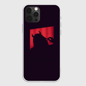 Чехол для iPhone 12 Pro с принтом Дьяволица в Новосибирске, силикон | область печати: задняя сторона чехла, без боковых панелей | девушка | дьяволица | надменность | пафос | рожки