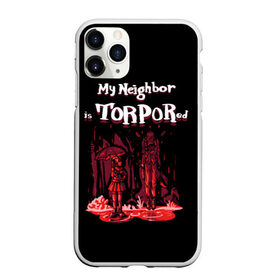 Чехол для iPhone 11 Pro Max матовый с принтом Мой сосед в торпоре в Новосибирске, Силикон |  | my neighbor is totoro | torpor | totoro | vampires the masquerade | vtm | wod | world of darkness | вампир | вампиры | миадзаки | миядзаки | мой сосед тоторо | торпор | тоторо | фанарт | шутка | юмор