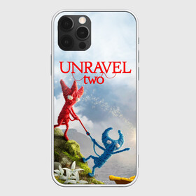 Чехол для iPhone 12 Pro Max с принтом Unravel Two (Z) в Новосибирске, Силикон |  | coldwood interactive | unravel | unravel two | головоломка | красная пряжа | распутать | семейная игра | ярни