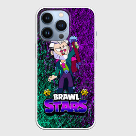 Чехол для iPhone 13 Pro с принтом Brawl Stars Byron в Новосибирске,  |  | brawl stars | byron | byron brawl stars | crow | edgar | kolett | leon | sandy | spike | sprout | surge | байрон | биби | боец | бравл старс | бравлер | вольт | герои | девочкам | детям | колетт | леон | логотипы игр | мальчикам | перс