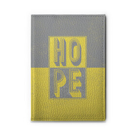 Обложка для автодокументов с принтом Ultimate Hope в Новосибирске, натуральная кожа |  размер 19,9*13 см; внутри 4 больших “конверта” для документов и один маленький отдел — туда идеально встанут права | 2021 | hope | pantone | винтаж | надежда | цвет года