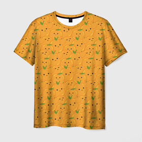 Мужская футболка 3D с принтом Мандарины к новому году в Новосибирске, 100% полиэфир | прямой крой, круглый вырез горловины, длина до линии бедер | гирлянда | дед | декабрь | ёлка | ель | зима | игру | календарь | мишура | мороз | новыйгод | оливье | подарки | подарок | праздник | радость | рождество | салат | салют | снег | фейерверк | шампанское