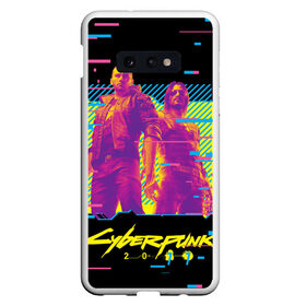 Чехол для Samsung S10E с принтом Cyberpunk 2077 - Взлом системы в Новосибирске, Силикон | Область печати: задняя сторона чехла, без боковых панелей | Тематика изображения на принте: 2077 | cd | cdprojectd | cyber | game | gamer | pank | project | punk | red | steam | syber | syberpank | valve | декабрь | игра | игра2020 | иградекабрь | игры | кибер | киберпан | панк | суберпунк | топигра