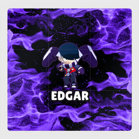 Магнитный плакат 3Х3 с принтом BRAWL STARS EDGAR в Новосибирске, Полимерный материал с магнитным слоем | 9 деталей размером 9*9 см | Тематика изображения на принте: 8 bit | 8 бит | brawl | brawl stars | crow | edgar | leon | stars | бравл | бравл старс | браво старс | едгар | игра | компьютерная | леон | огонь | онлайн | старс | эдгар