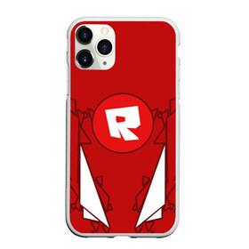 Чехол для iPhone 11 Pro матовый с принтом Roblox Роблокс в Новосибирске, Силикон |  | game | roblox | детский | знак | игра | красный | логотип | роблокс