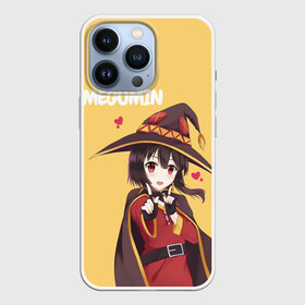 Чехол для iPhone 13 Pro с принтом Megumin ноу ноу в Новосибирске,  |  | Тематика изображения на принте: aqua | darkness | kazuma | kono subarashii | konosuba | megumin | аква | богиня благословляет этот прекрасный мир | даркнес | даркнесс | казума | коносуба | мегумин | юн юн