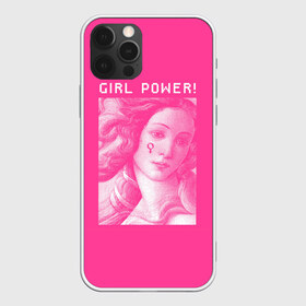Чехол для iPhone 12 Pro Max с принтом Girl Power! в Новосибирске, Силикон |  | Тематика изображения на принте: fem | trend | venus | венера | давид | картина | леонардо да винчи | мона лиза | тренд