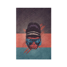 Обложка для паспорта матовая кожа с принтом Горилла в Новосибирске, натуральная матовая кожа | размер 19,3 х 13,7 см; прозрачные пластиковые крепления | горилла | животные | мир джунглей | обезьяна | очки | текстура