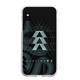 Чехол для iPhone XS Max матовый с принтом DESTINY, HUNTER в Новосибирске, Силикон | Область печати: задняя сторона чехла, без боковых панелей | beyond light | destiny | destiny 2 | hunter | дестини | игры | охотник