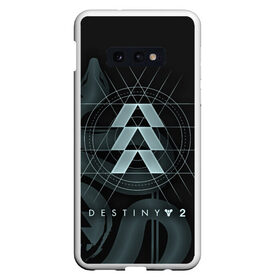 Чехол для Samsung S10E с принтом DESTINY, HUNTER в Новосибирске, Силикон | Область печати: задняя сторона чехла, без боковых панелей | Тематика изображения на принте: beyond light | destiny | destiny 2 | hunter | дестини | игры | охотник