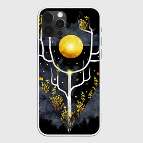 Чехол для iPhone 12 Pro Max с принтом графит и золото дерево жизни в Новосибирске, Силикон |  | Тематика изображения на принте: абстрактный | весна | ветви | дерево  свет | жизнь | звёзды | золотото | ночь | процветание | растения | расцвет | рост | символ | солнце | стилизация | стиль | треугольник | этно