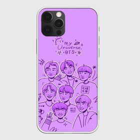 Чехол для iPhone 12 Pro Max с принтом Bts в Новосибирске, Силикон |  | bangtan | boy | bts | j hope | jimin | jin | jungkook | korea | luv | rm | suga | v | with | бтс | кей | поп