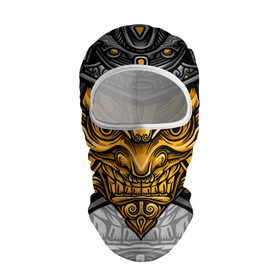 Балаклава 3D с принтом Cyber Samurai в Новосибирске, 100% полиэстер, ткань с особыми свойствами — Activecool | плотность 150–180 г/м2; хорошо тянется, но при этом сохраняет форму. Закрывает шею, вокруг отверстия для глаз кайма. Единый размер | evil | head | mask | rage | robot | samurai | skull | warrior | арт | воин | гнев | голова | злой | киберпанк | маска | робот | самурай | сёгун | череп | японский