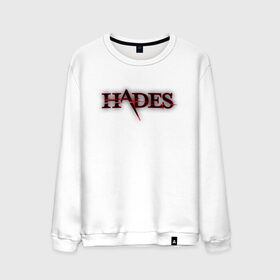 Мужской свитшот хлопок с принтом Hades Logo (Z) в Новосибирске, 100% хлопок |  | 